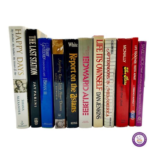 Elaine Steinbeck's Personal Library: Set 20 signed books by famous people of her day - Grinning Cat Books - books -