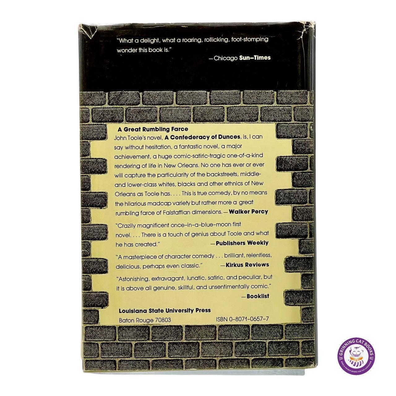 A Confederacy of Dunces - Grinning Cat Books - LITERATURE - SOUTHERN LITERATURE
