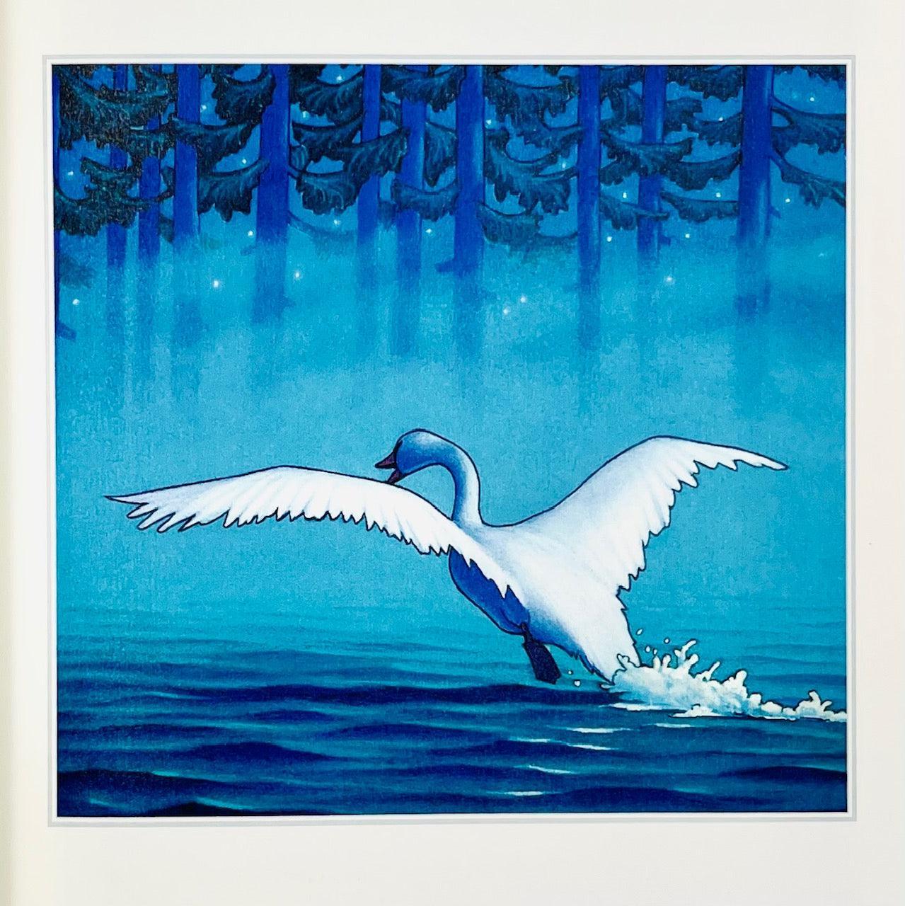 A Kingdom Far and Clear: The Complete Swan Lake Trilogy (Signed by Mark Helprin and Chris Van Allsburg) - Grinning Cat Books - CHILDREN'S LITERATURE - SIGNED