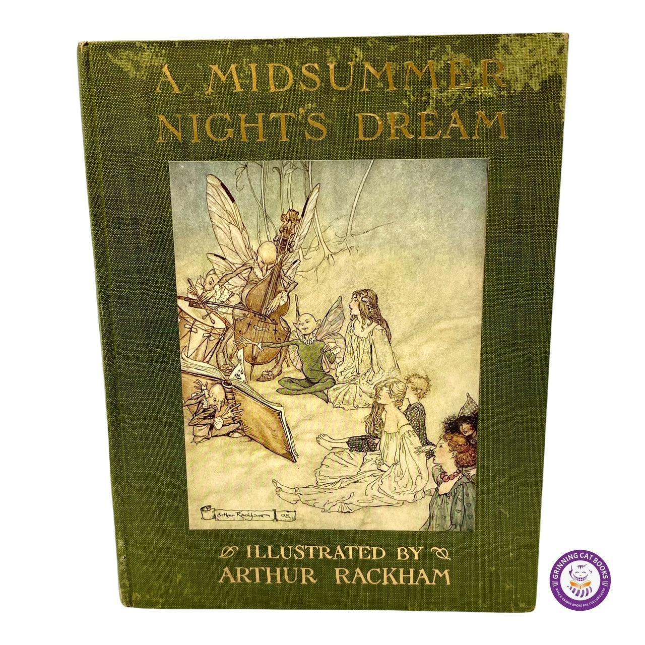 A Midsummer Night's Dream (illustrated by Arthur Rackham) - Grinning Cat Books - LITERATURE - ILLUSTRATED