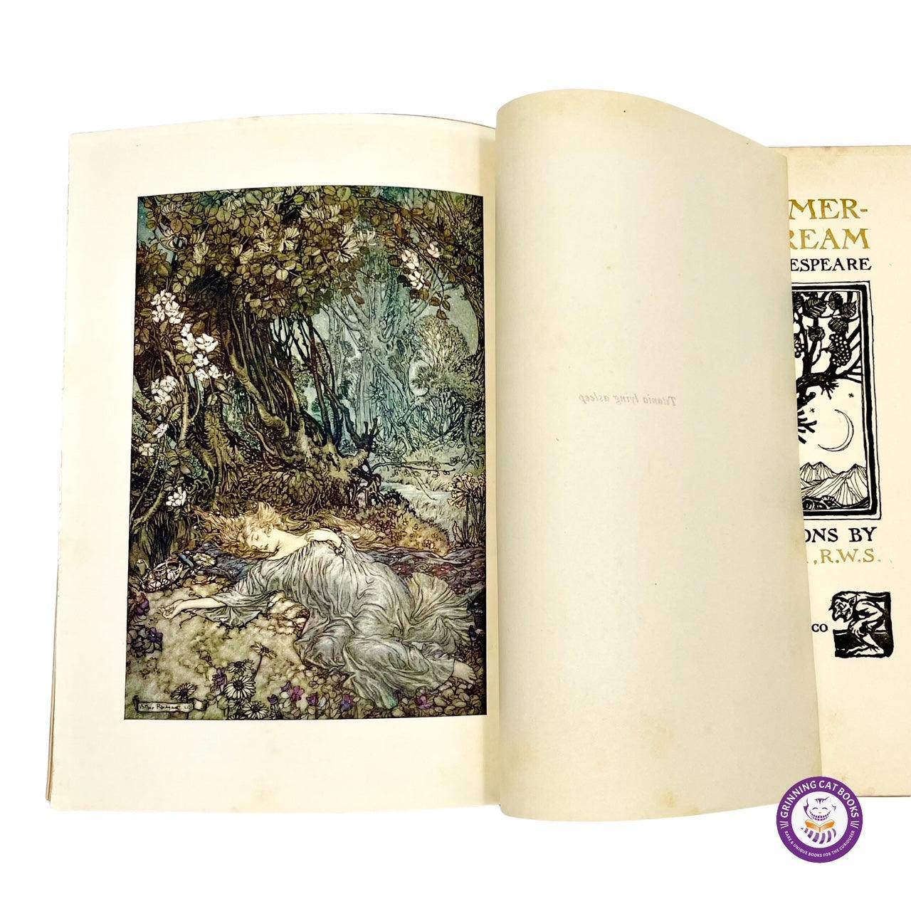 A Midsummer Night's Dream (illustrated by Arthur Rackham) - Grinning Cat Books - LITERATURE - ILLUSTRATED