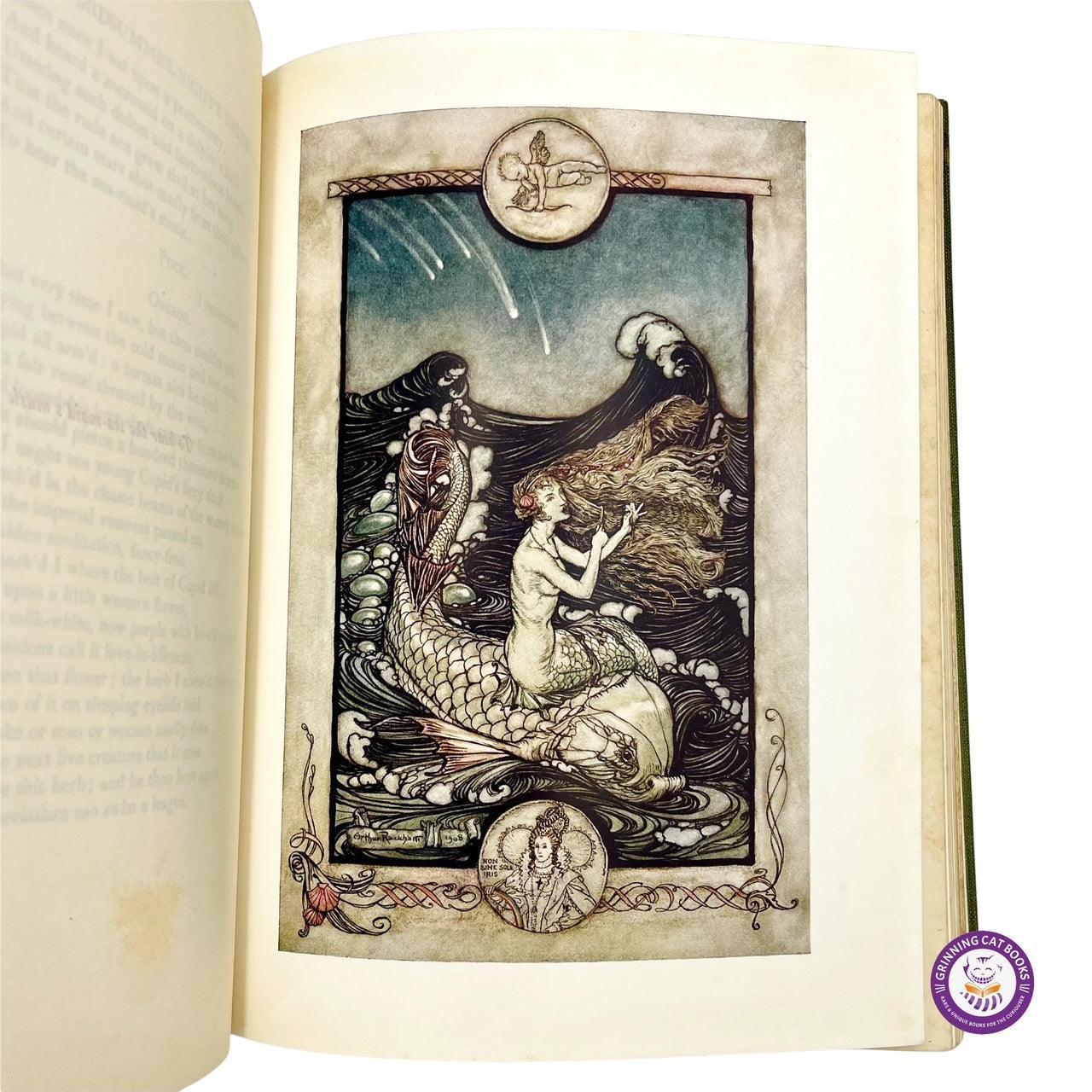 A Midsummer Night's Dream (illustrated by Arthur Rackham) - Grinning Cat Books - LITERATURE - ILLUSTRATED