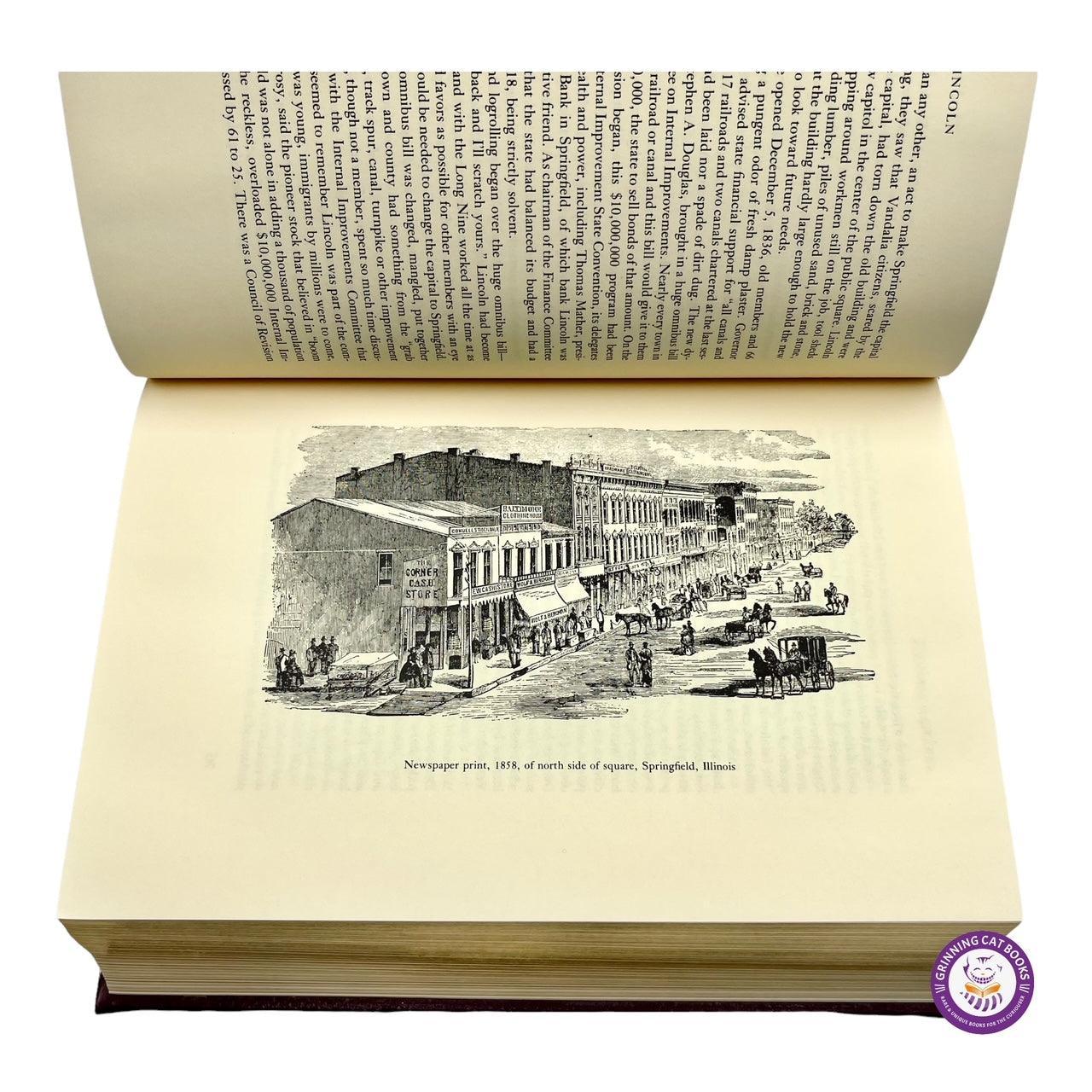 Abraham Lincoln: The Prairie Years and The War Years in One Omnibus Volume (by Carl Sandburg) - Grinning Cat Books - Books - AMERICAN HISTORY, HISTORY, PRESIDENTS