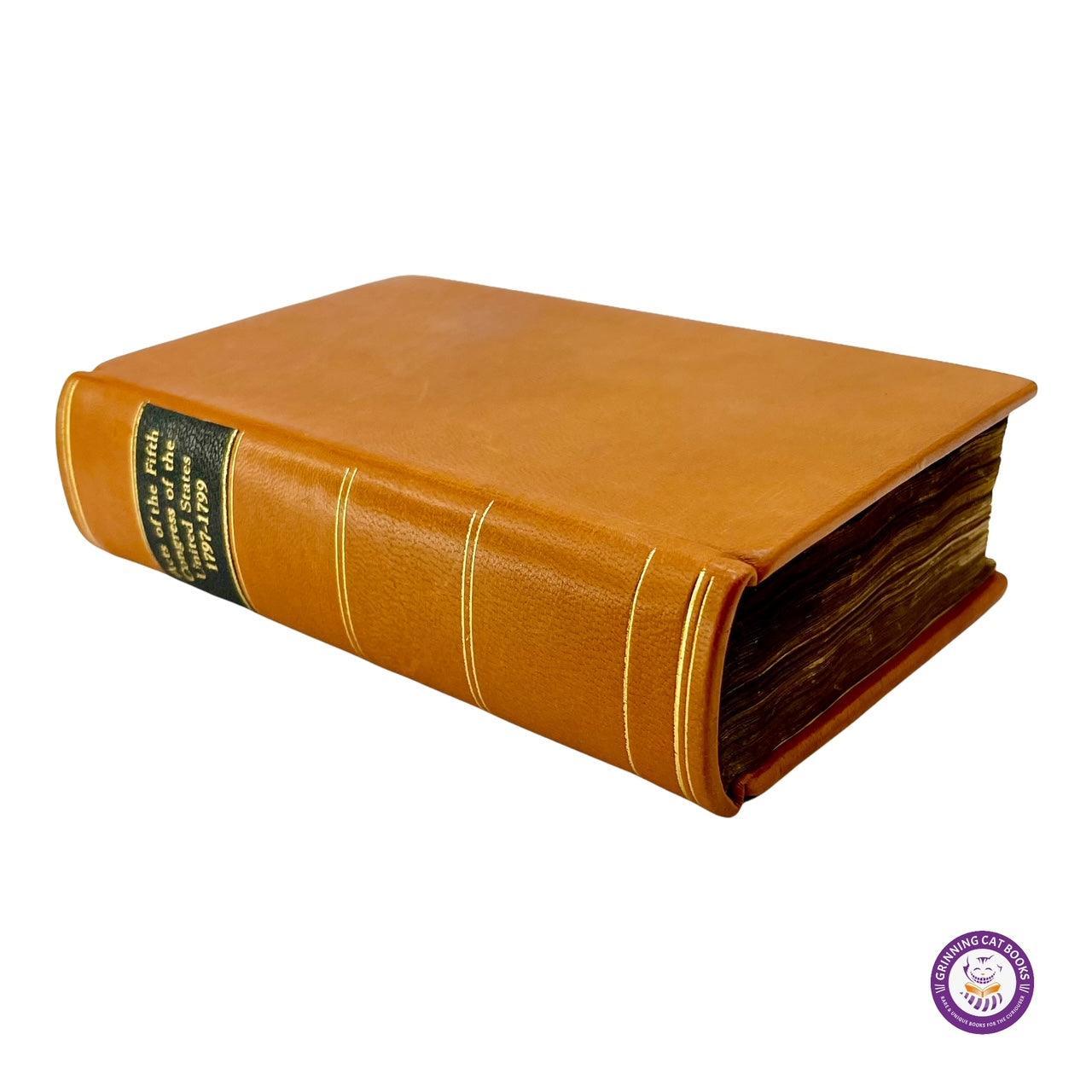 ACTS PASSED AT THE FIRST SESSION OF THE FIFTH CONGRESS OF THE UNITED STATES OF AMERICA (1798) - Grinning Cat Books - AMERICANA - AMERICAN HISTORY, HISTORY, POLITICS