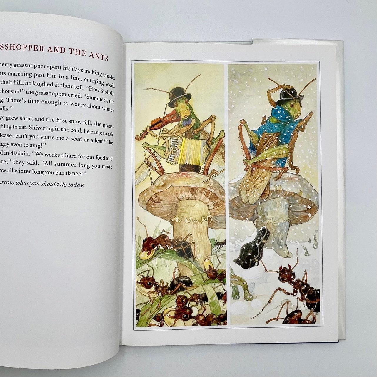 Aesop's Fables (signed) - Grinning Cat Books - CHILDREN'S LITERATURE - SIGNED