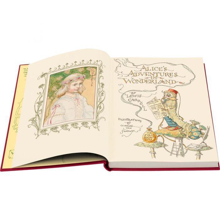 Alice in Wonderland (illustrated by Charles van Sandwyk) - Grinning Cat Books - CHILDREN'S LITERATURE - ALICE, ENGLISH LITERATURE