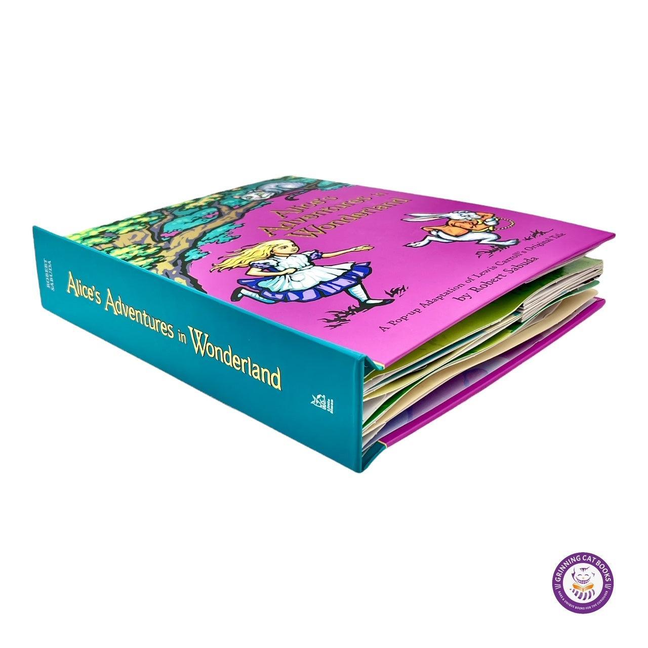 Alice's Adventures in Wonderland: A popup story (signed) - Grinning Cat Books - CHILDREN'S LITERATURE - ALICE, POPUP, SIGNED