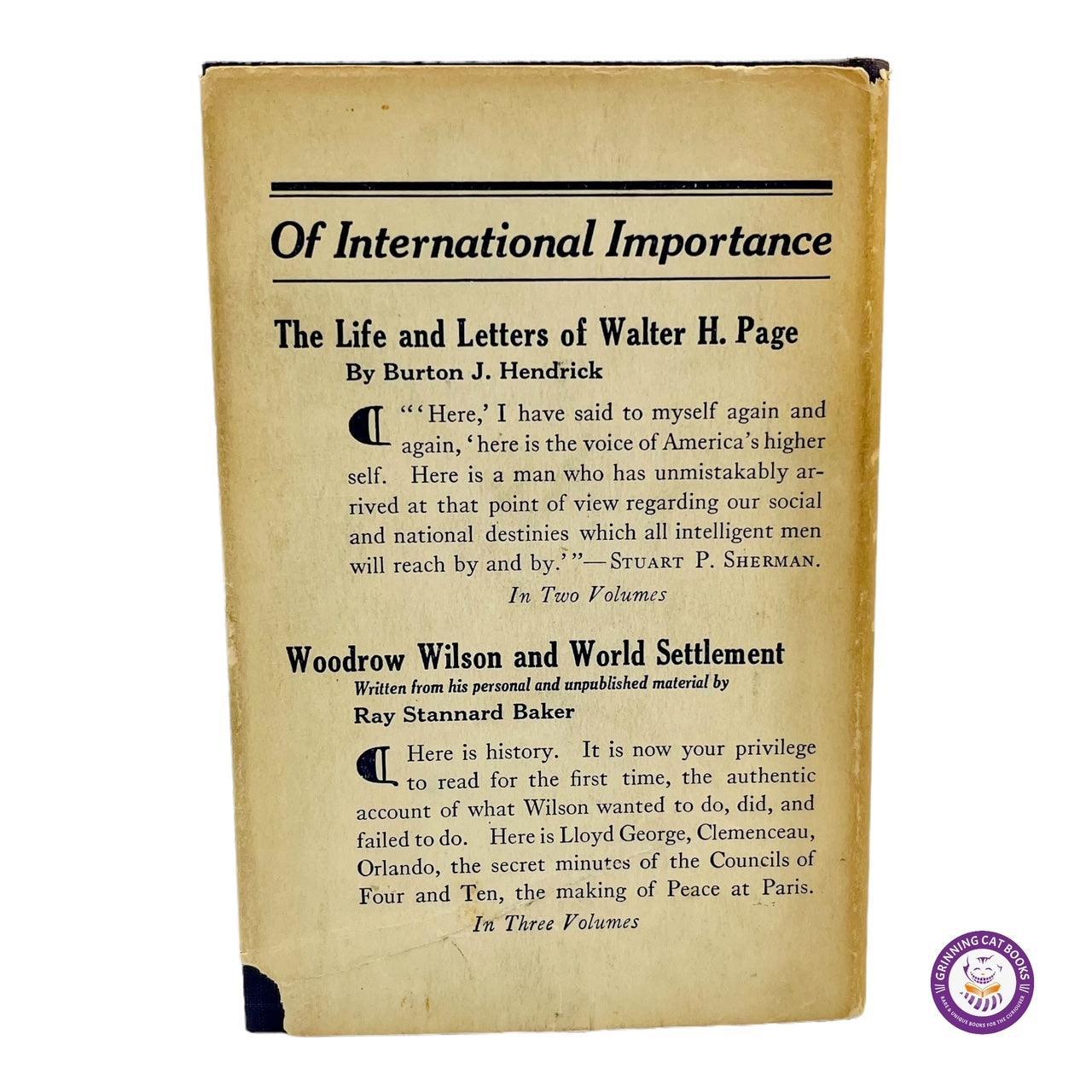 American Individualism (signed by President Hoover) - Grinning Cat Books - AMERICANA - AMERICAN HISTORY, HISTORY, PRESIDENTS