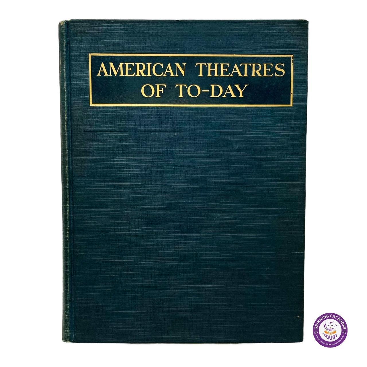 American Theatres of Today (2 Volume Set) - Grinning Cat Books - ARCHITECTURE - MOVIE THEATERS