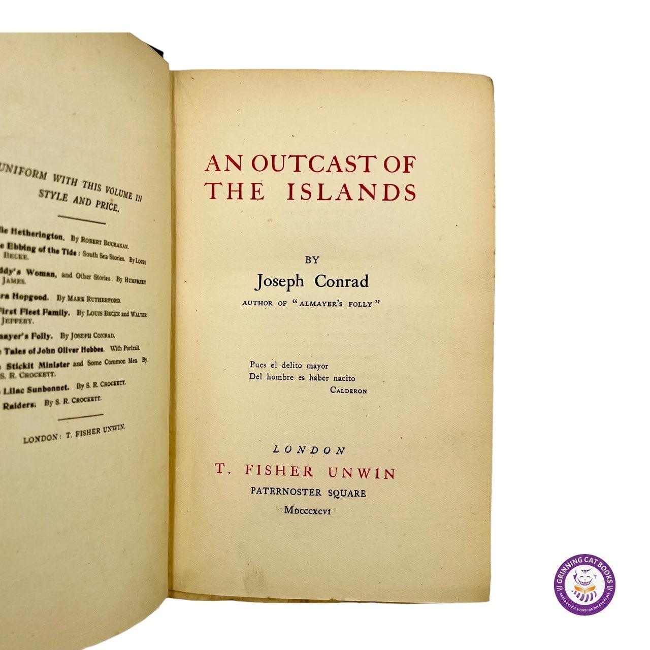 An Outcast of the Islands - Grinning Cat Books - LITERATURE - 
