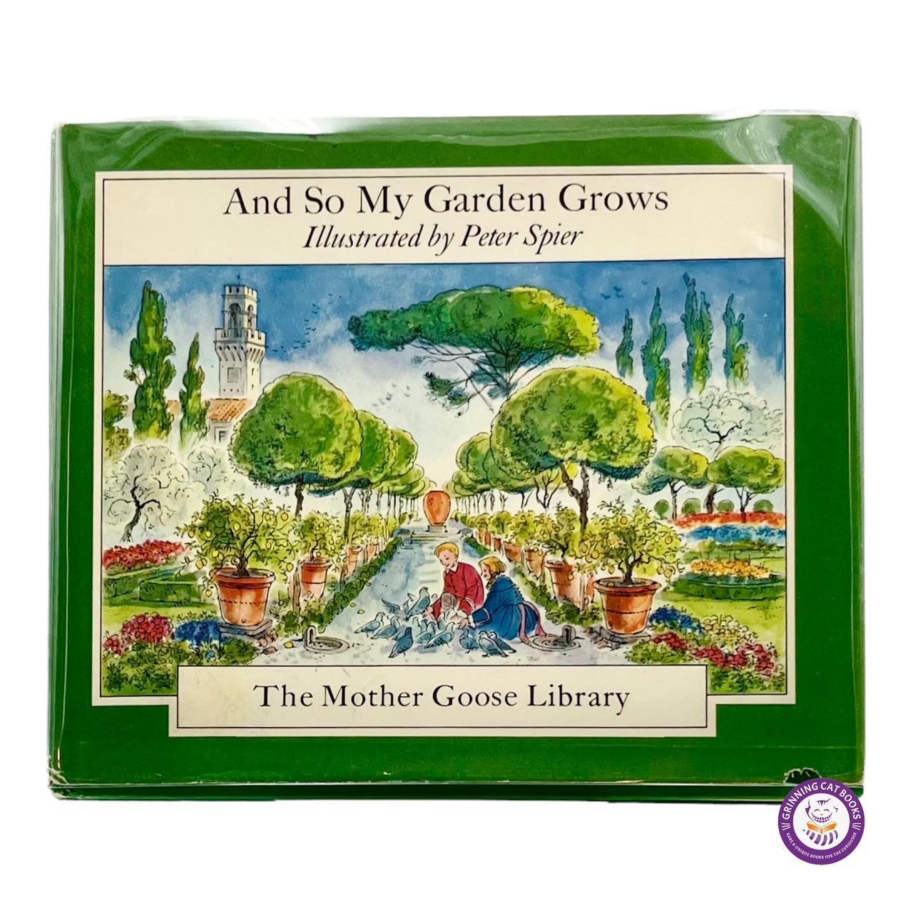 And So My Garden Grows (signed) - Grinning Cat Books - CHILDREN'S LITERATURE - SIGNED