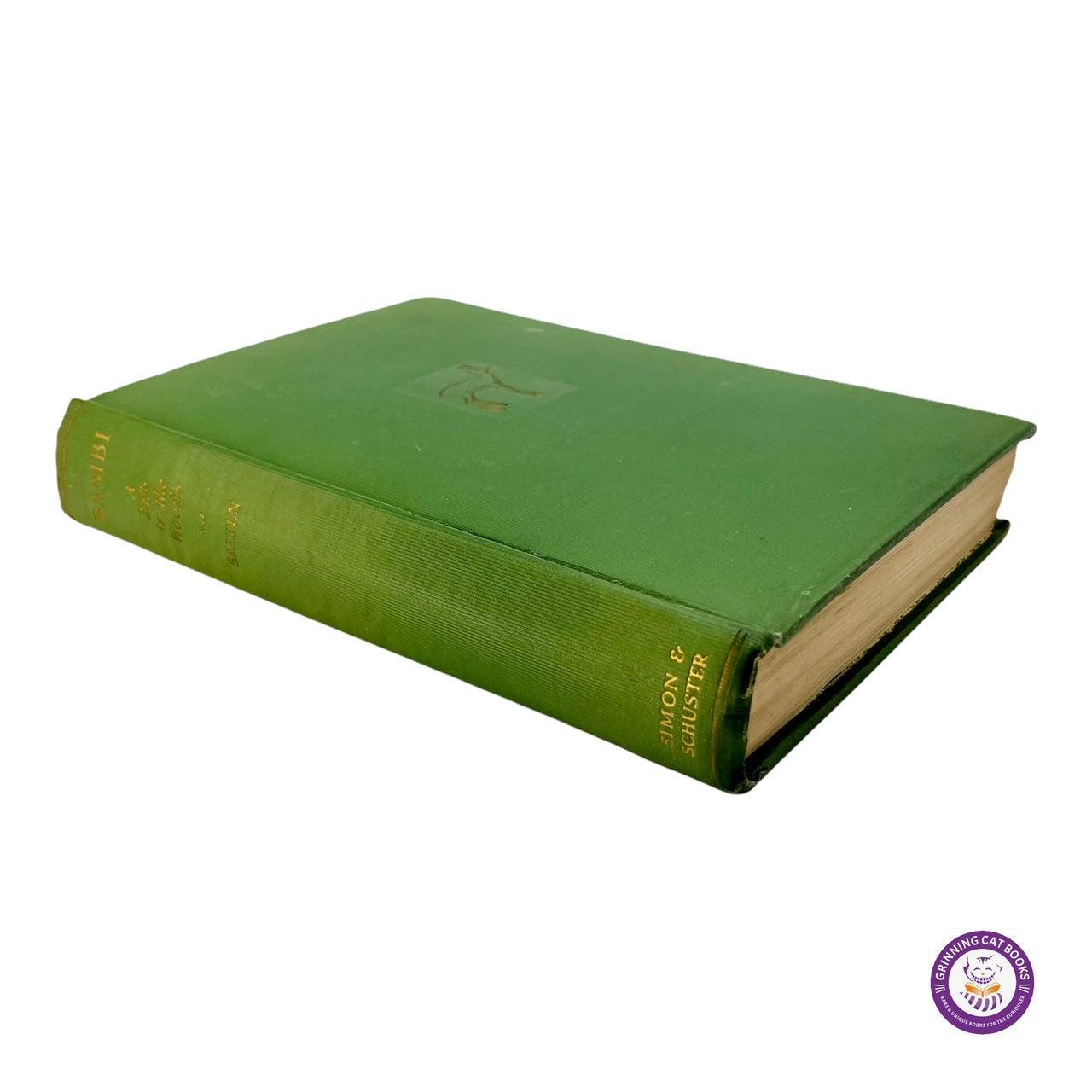 Bambi (First English Printing) - Grinning Cat Books - CHILDREN'S LITERATURE - 