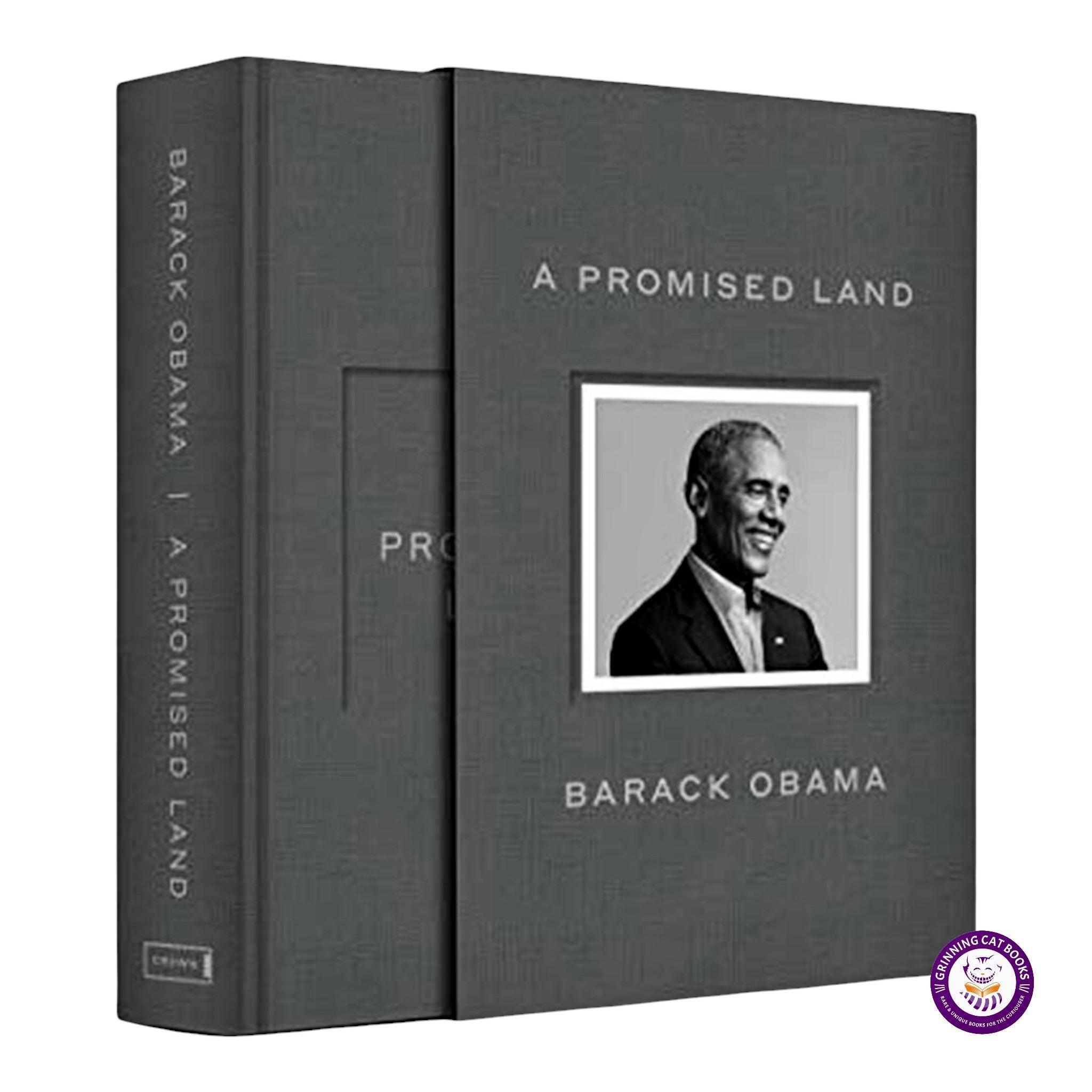 Barack Obama: A Promised Land (Deluxe Limited Edition, signed by President Obama) - Grinning Cat Books - - AUTOBIOGRAPHY, BARACK OBAMA, MEMOIR, PRESIDENTS