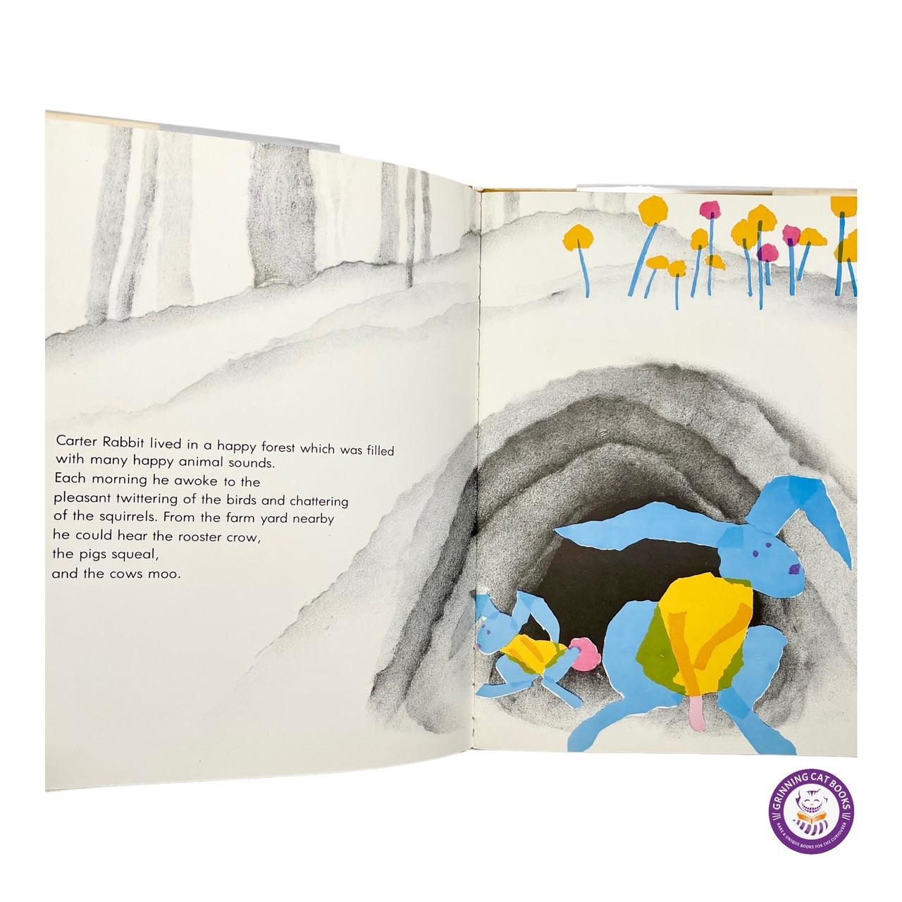 Carter Rabbit (inscribed by artist, Alan Tiegreen, and his author and wife, Helen Tiegreen) - Grinning Cat Books - CHILDREN'S LITERATURE - ILLUSTRATED BOOKS