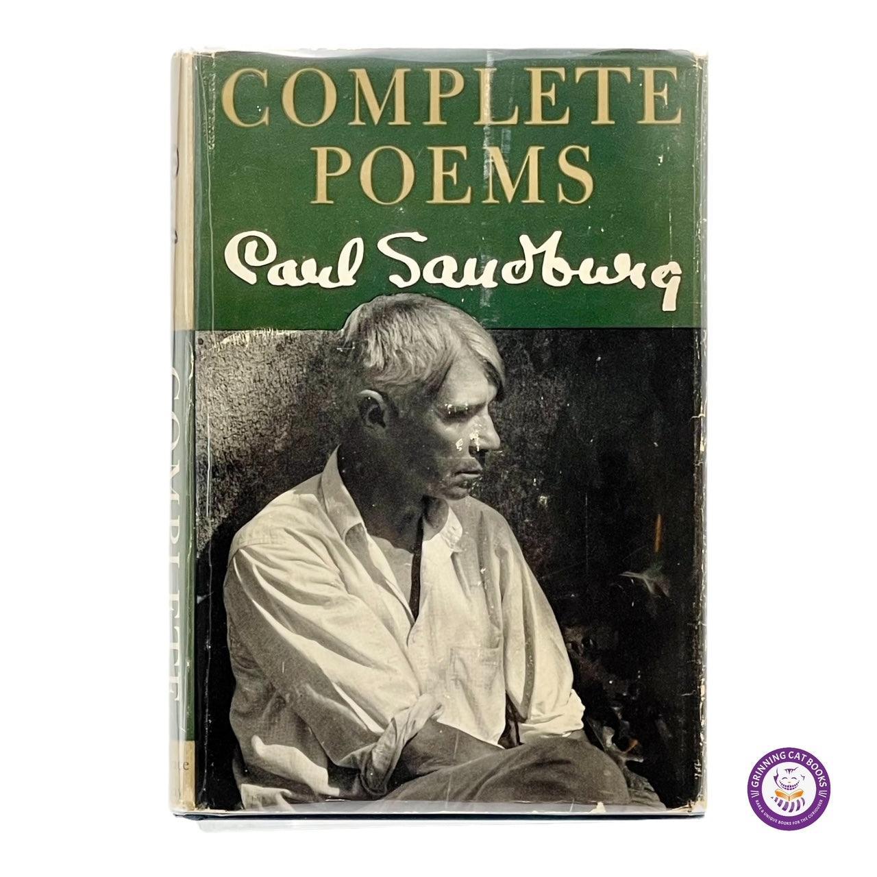 Complete Poems: Carl Sandburg (signed) - Grinning Cat Books - LITERATURE - POETRY