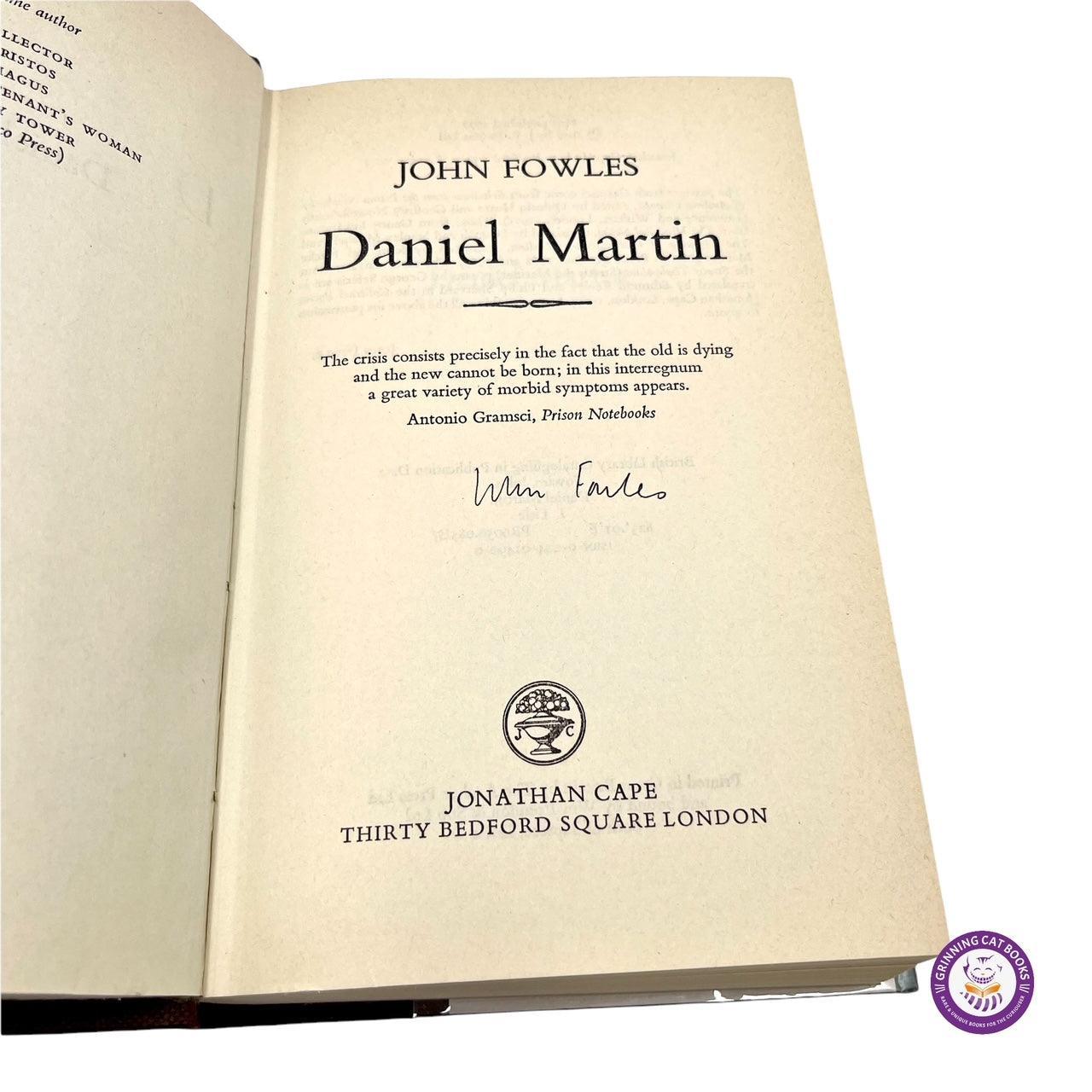Daniel Martin - Grinning Cat Books - LITERATURE - ENGLISH LITERATURE