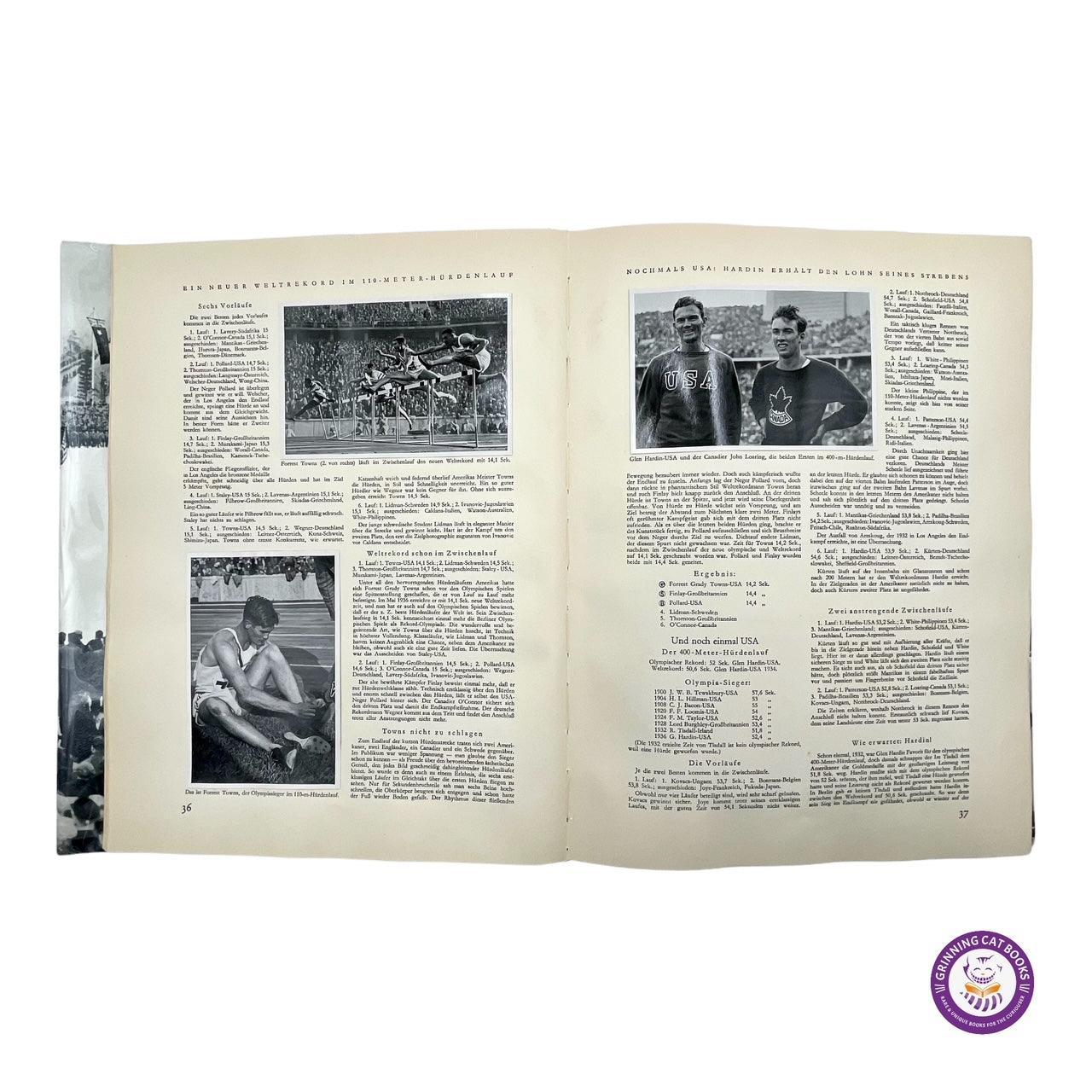 Die Olympischen Spiele ("The Olympic Games") 1936: In Berlin und Garmisch-Partenkirchen (2 Vol. Set) - Grinning Cat Books - HISTORY - 1936 OLYMPICS, EUROPEAN HISTORY, SPORTS, WORLD HISTORY, WWII