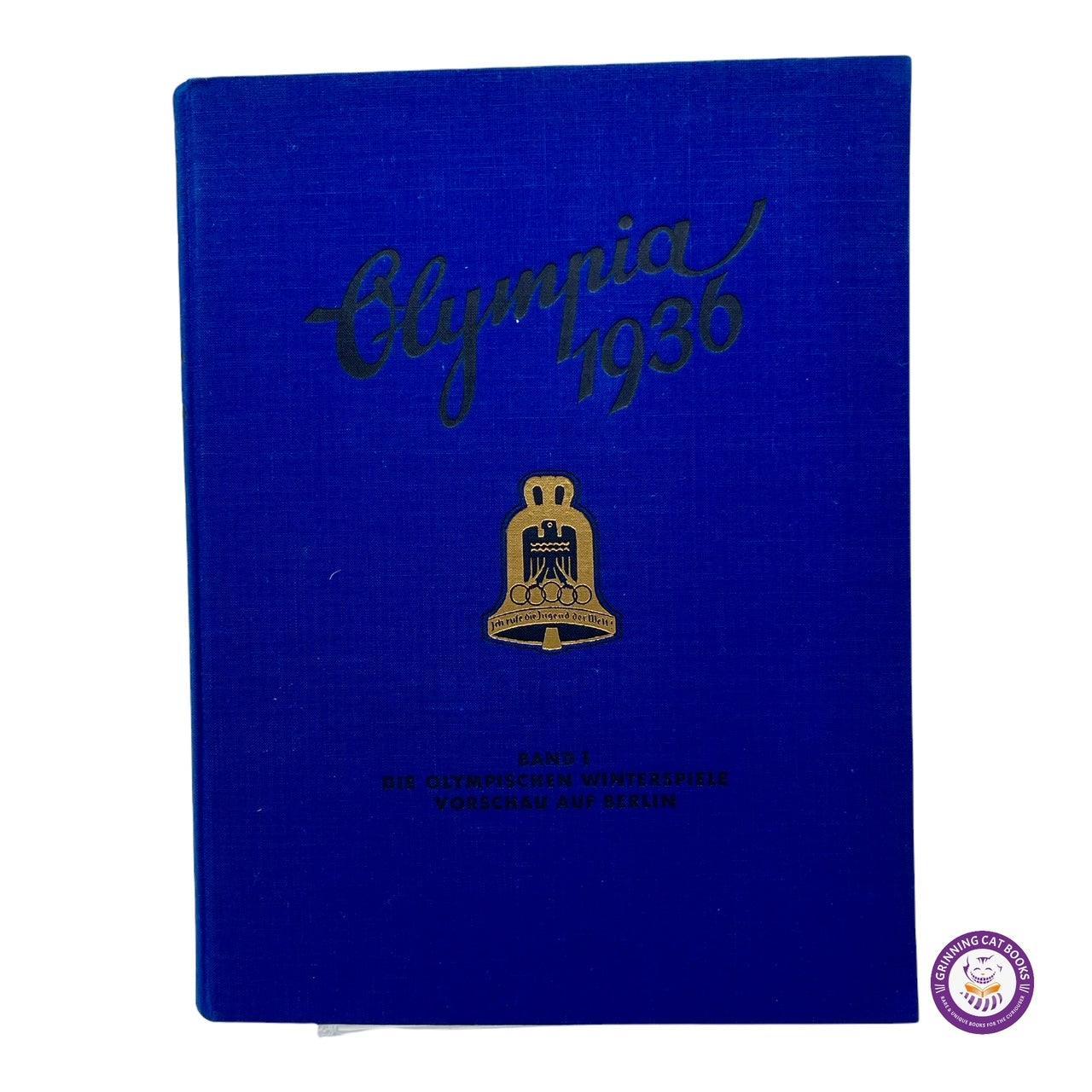 Die Olympischen Spiele ("The Olympic Games") 1936: In Berlin und Garmisch-Partenkirchen (2 Vol. Set) - Grinning Cat Books - HISTORY - 1936 OLYMPICS, EUROPEAN HISTORY, SPORTS, WORLD HISTORY, WWII