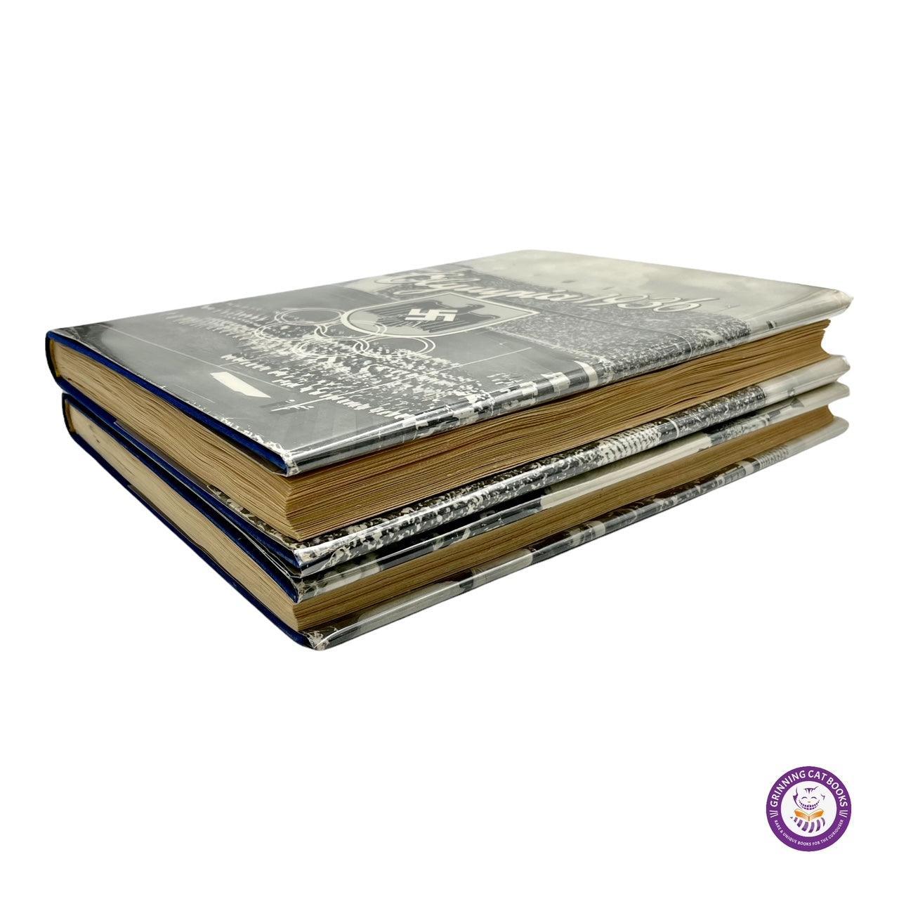 Die Olympischen Spiele ("The Olympic Games") 1936: In Berlin und Garmisch-Partenkirchen (2 Vol. Set) - Grinning Cat Books - HISTORY - 1936 OLYMPICS, EUROPEAN HISTORY, SPORTS, WORLD HISTORY, WWII