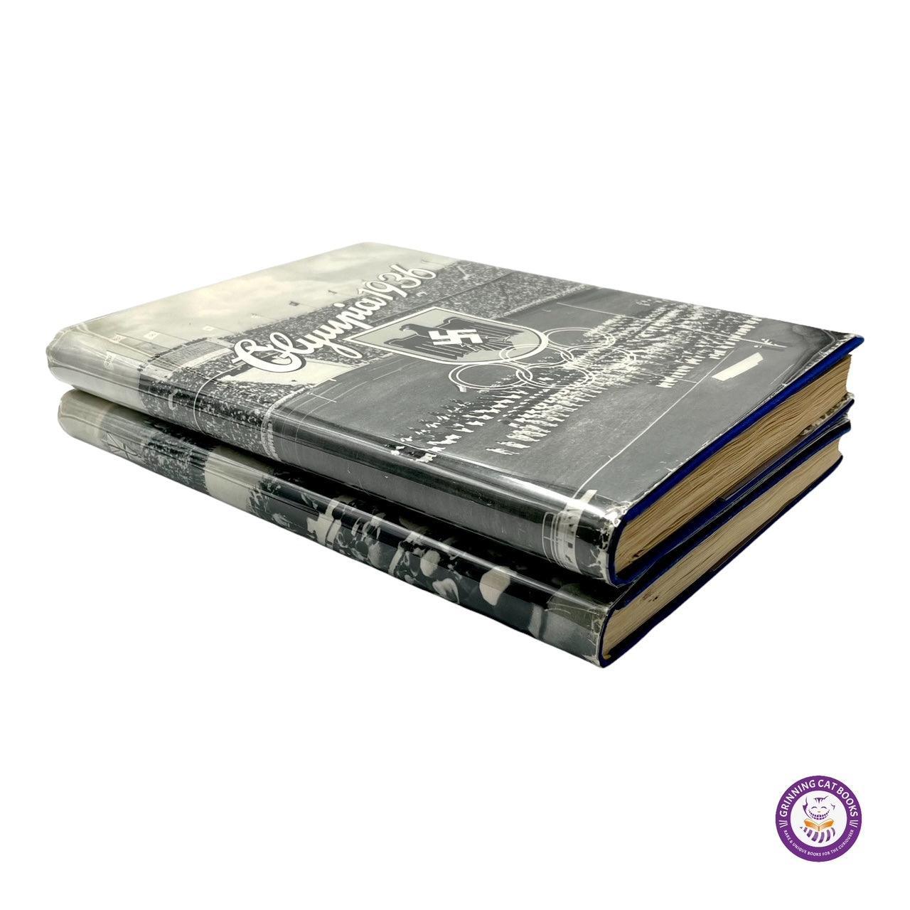 Die Olympischen Spiele ("The Olympic Games") 1936: In Berlin und Garmisch-Partenkirchen (2 Vol. Set) - Grinning Cat Books - HISTORY - 1936 OLYMPICS, EUROPEAN HISTORY, SPORTS, WORLD HISTORY, WWII