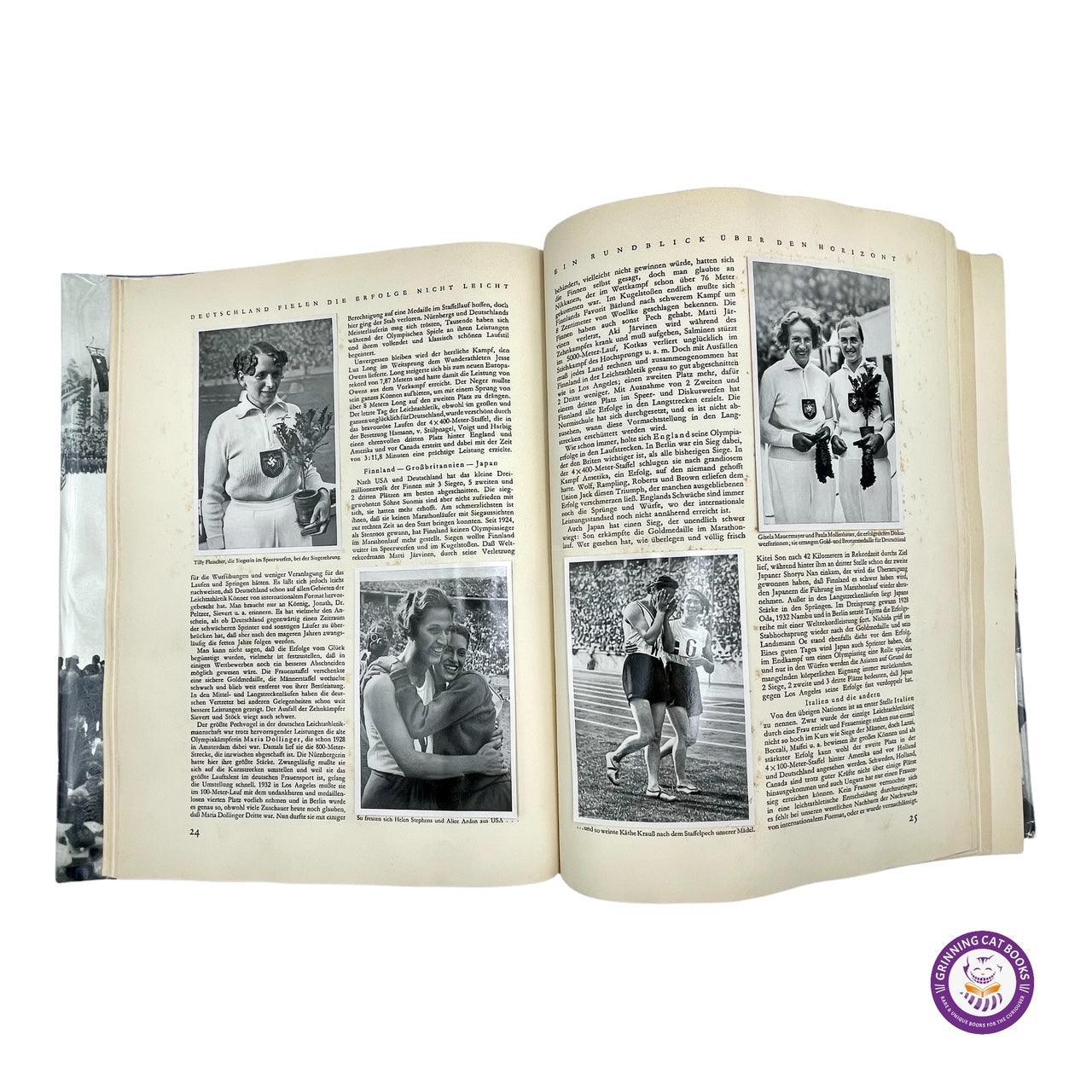 Die Olympischen Spiele ("The Olympic Games") 1936: In Berlin und Garmisch-Partenkirchen (2 Vol. Set) - Grinning Cat Books - HISTORY - 1936 OLYMPICS, EUROPEAN HISTORY, SPORTS, WORLD HISTORY, WWII