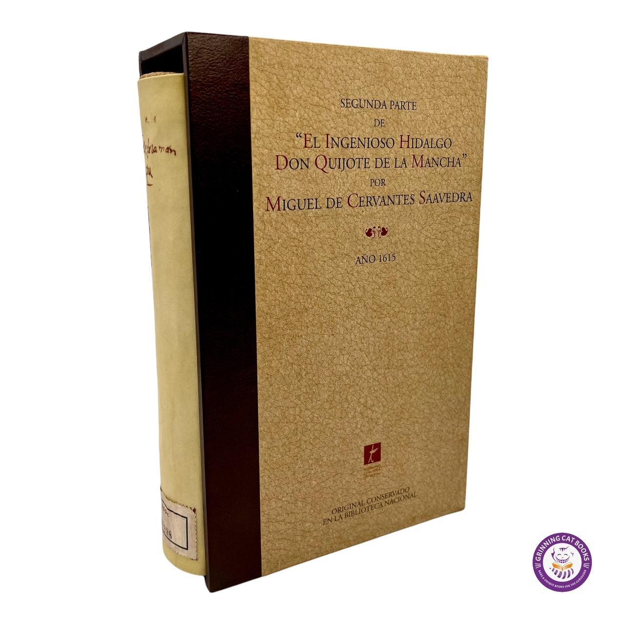 Don Quixote (El Ingenioso Hidalgo Don Quixote de la Mancha. Segunda Parte del Ingenioso Cavallero Don Quixote de la Mancha) [Two Volume Set] - Grinning Cat Books - LITERATURE - DON QUIXOTE, SPANISH LITERATURE