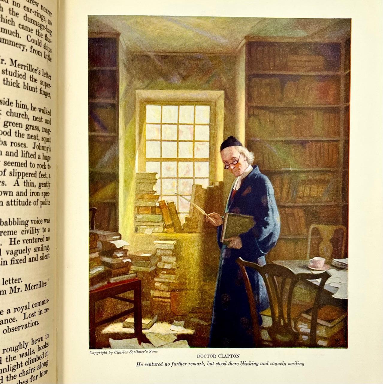 Drums (Limited Edition with pictures by NC Wyeth; signed by Wyeth and the author) - Grinning Cat Books - LITERATURE - AMERICANA, ILLUSTRATED BOOKS, REVOLUTIONARY WAR, SIGNED, YOUNG ADULT