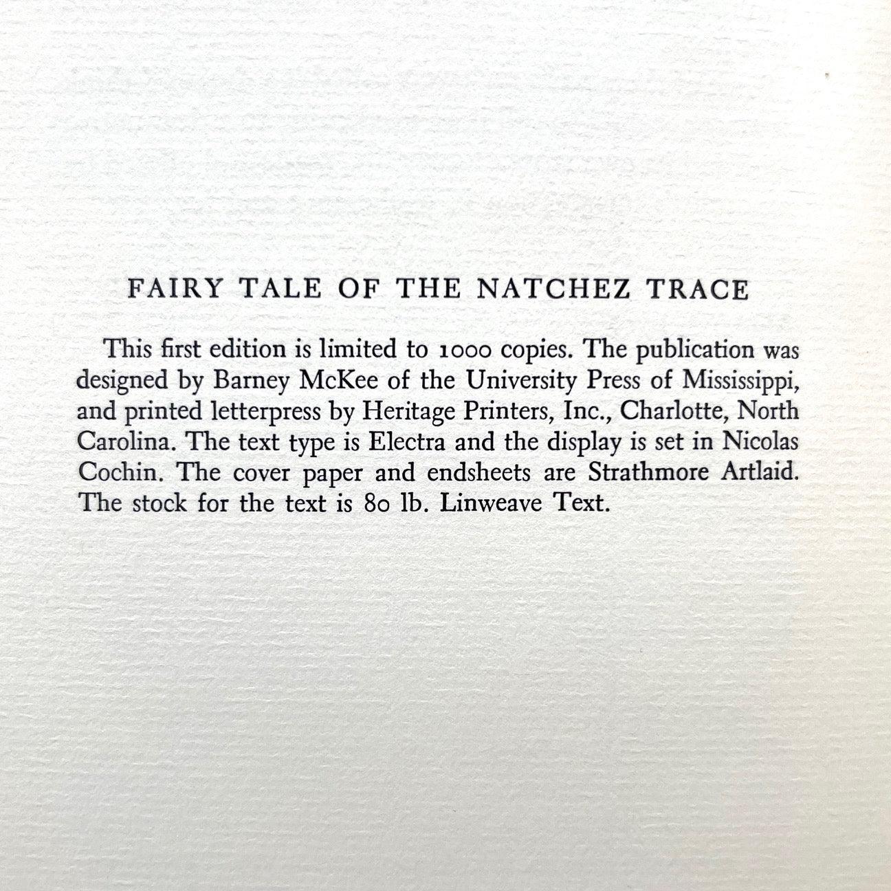 Fairy Tale of the Natchez Trace - Grinning Cat Books - AMERICAN LITERATURE - AMERICAN LITERATURE, SOUTHERN LITERATURE