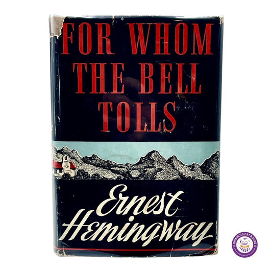 For Whom the Bell Tolls - Grinning Cat Books - AMERICAN LITERATURE - 