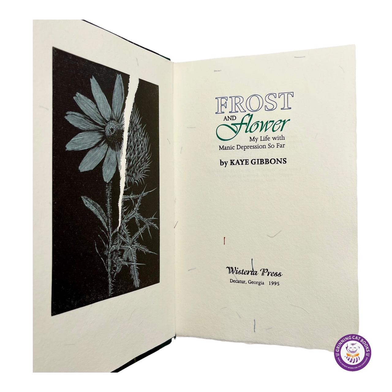 Frost and Flower: My Life With Manic Depressions so Far (Limited Edition, signed by Gibbons with a special, signed print by Barry Moser) - Grinning Cat Books - books - BARRY MOSER, ILLUSTRATED BOOKS
