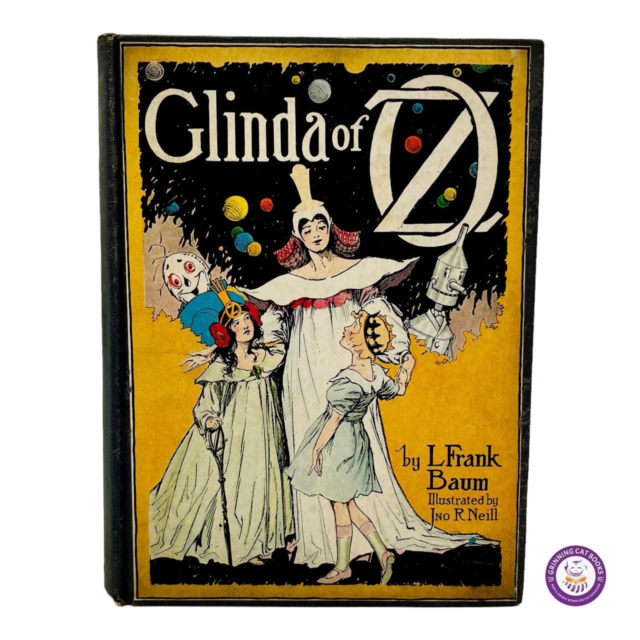 Glinda of Oz (1920, the last book written by Baum before his death) - Grinning Cat Books - CHILDREN'S LITERATURE - OZ
