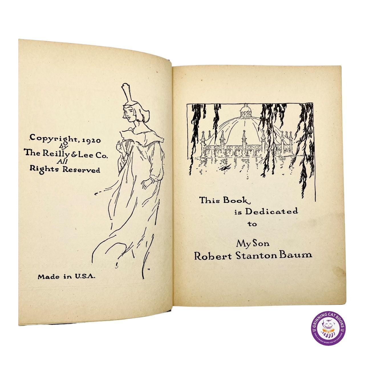 Glinda of Oz (1920, the last book written by Baum before his death) - Grinning Cat Books - CHILDREN'S LITERATURE - OZ