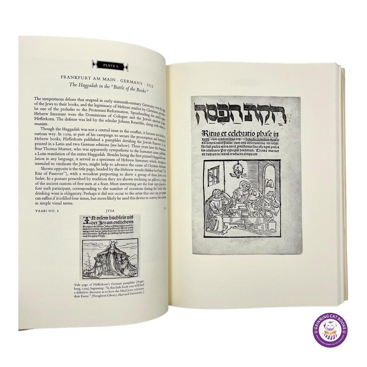 Haggadah and History; A Panorama in Facsimile of Five Centuries of the Printed Haggadah - Grinning Cat Books - HISTORY - 