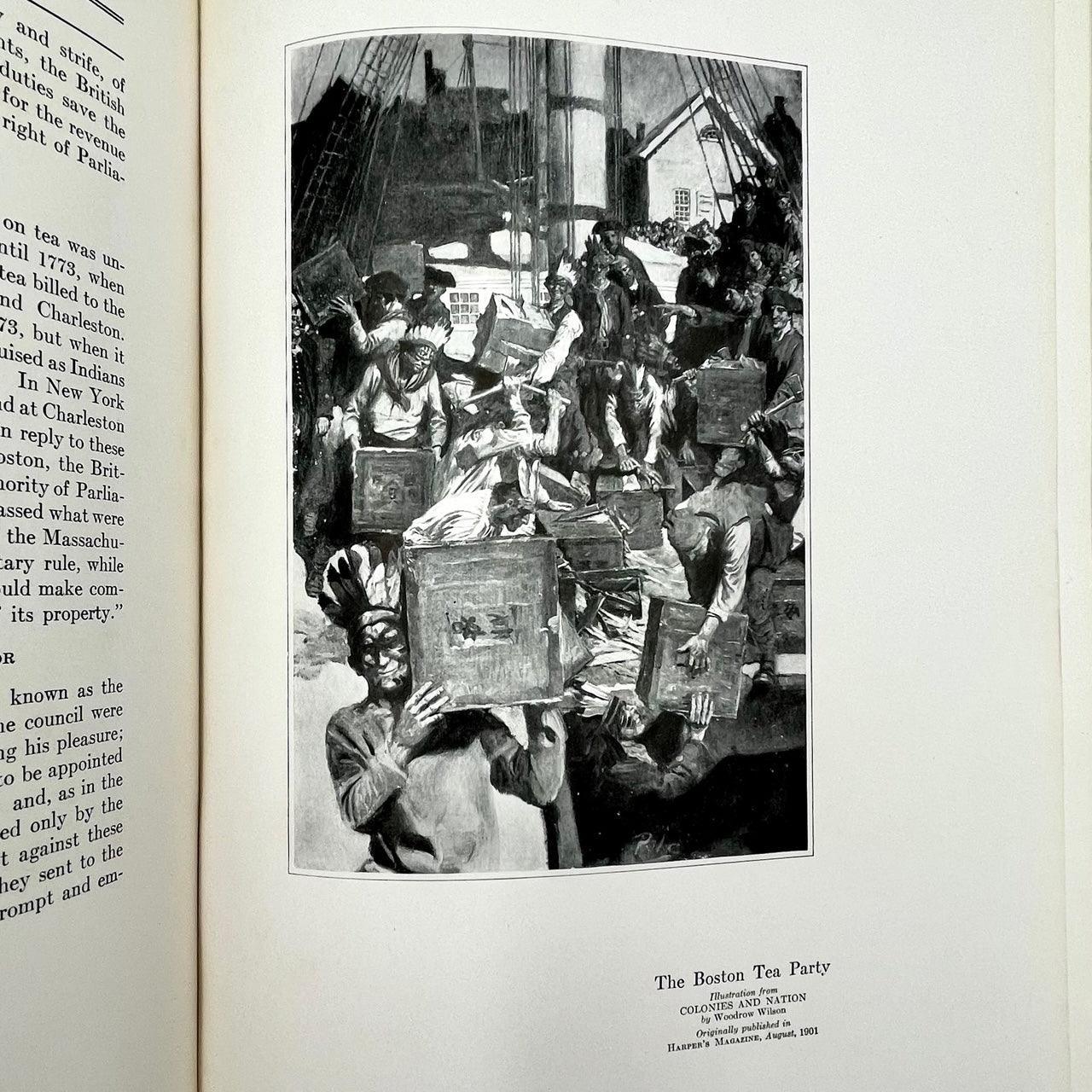 Howard Pyle's Book of the American Spirit - Grinning Cat Books - AMERICANA - AMERICAN HISTORY, HISTORY, ILLUSTRATED BOOKS