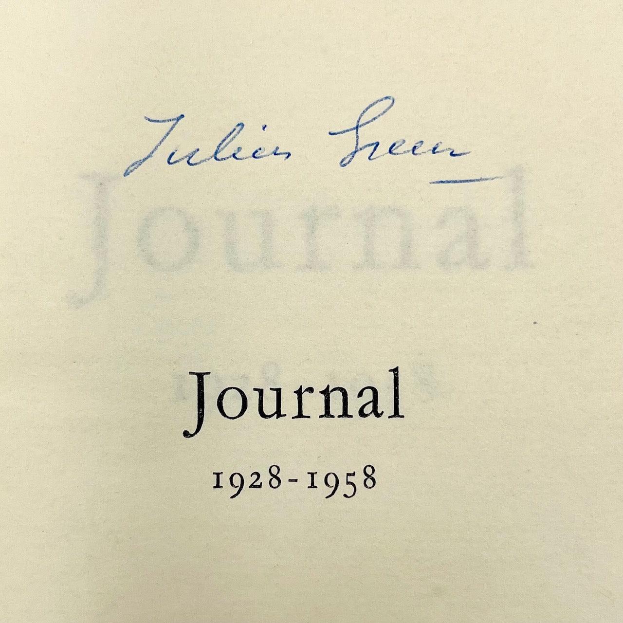 Journal: 1928-1958 (Of Julian Green, in the native French) - Grinning Cat Books - LITERATURE - FRENCH LITERATURE