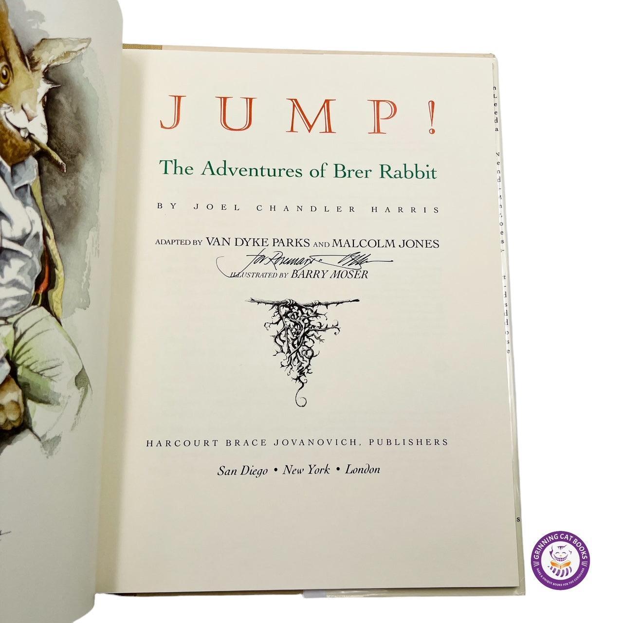 JUMP! The Adventures of Brer Rabbit - Grinning Cat Books - CHILDREN'S LITERATURE - BARRY MOSER