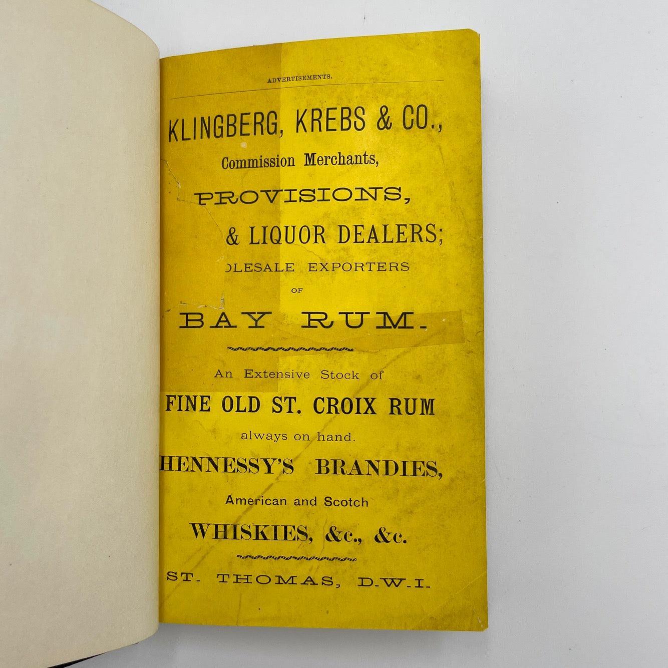 Leaflets From the Danish West Indies: Descriptive of the Social, Political, and Commercial Condition of These Islands - Grinning Cat Books - EXPLORATION - HISTORY