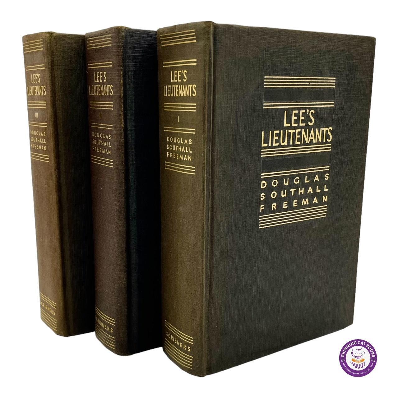 Lee's Lieutenants - Grinning Cat Books - AMERICANA - AMERICAN HISTORY, AMERICANA, HISTORY