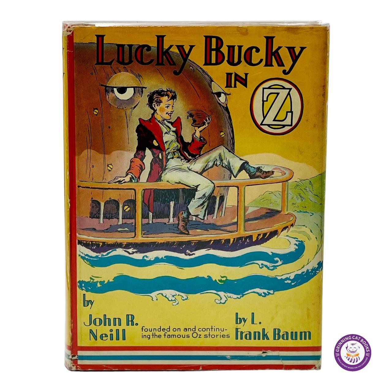 Lucky Bucky in Oz (1942, the last book by John Neill before his death) - Grinning Cat Books - Books - OZ