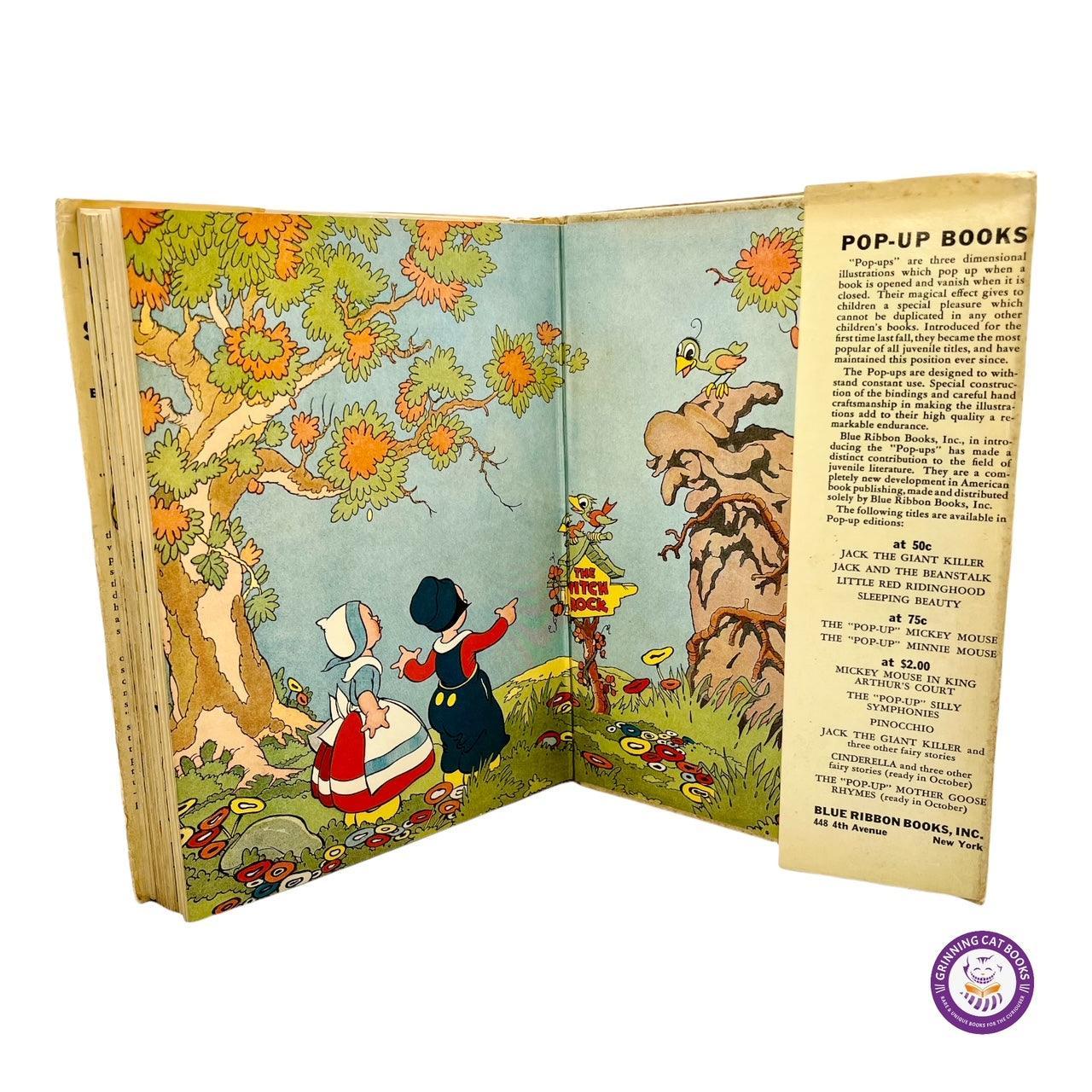 Mickey Mouse Presents his Silly Symphonies: Babes in the Woods & King Neptune (with Pop-up Illustrations) - Grinning Cat Books - CHILDREN'S LITERATURE - DISNEY, POPUP