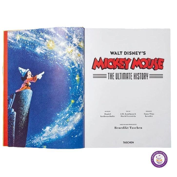 Mickey Mouse: The Ultimate History - Grinning Cat Books - CHILDREN'S LITERATURE - ILLUSTRATED BOOKS