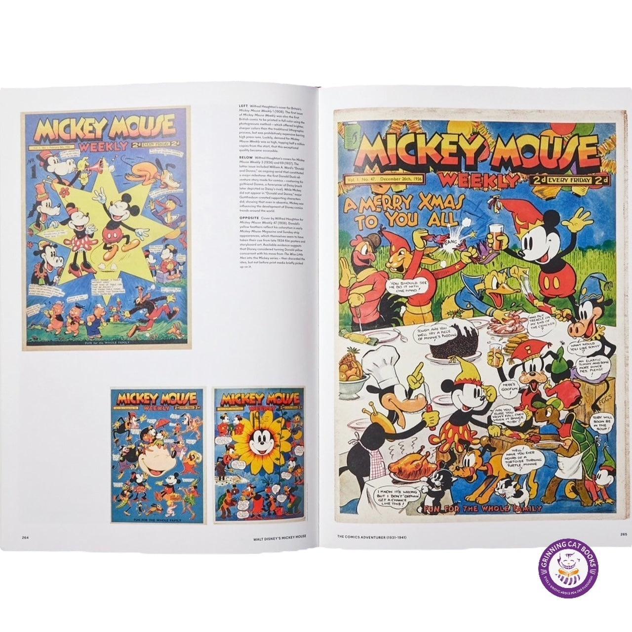 Mickey Mouse: The Ultimate History - Grinning Cat Books - CHILDREN'S LITERATURE - ILLUSTRATED BOOKS