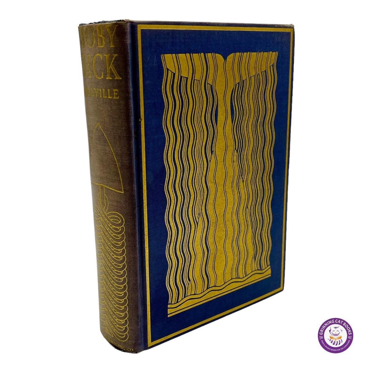 Moby Dick (The iconic 1937 Deluxe Lakeside Press Edition) - Grinning Cat Books - Books - 