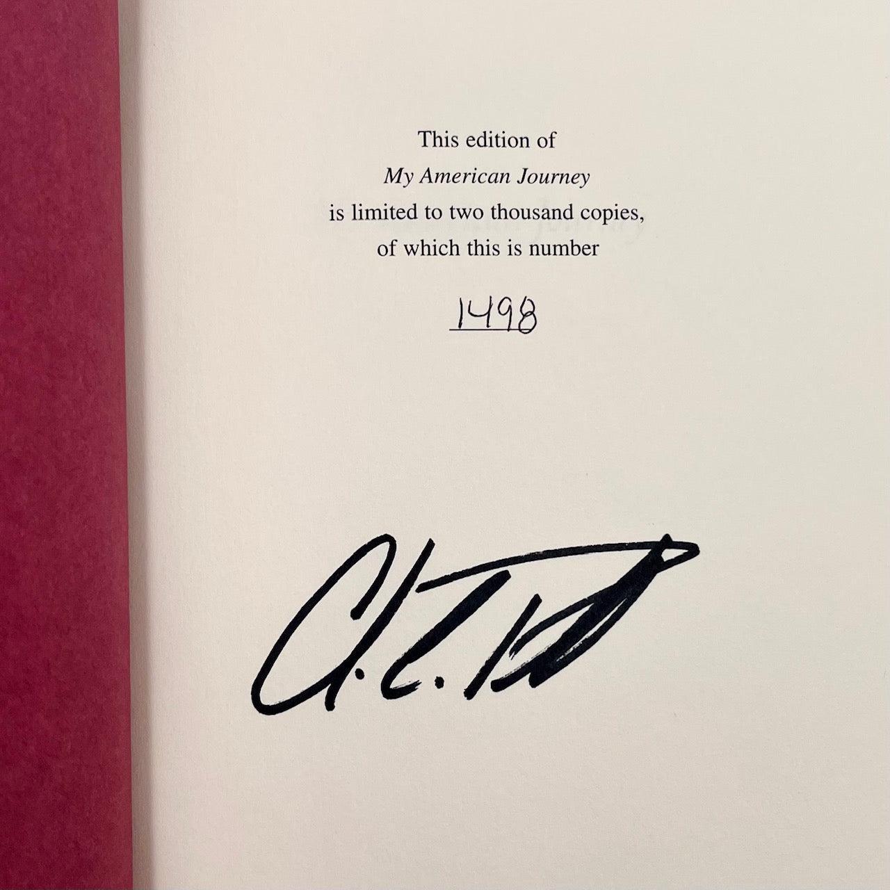 My American Journey (signed by Colin Powell) - Grinning Cat Books - Books - AMERICAN HISTORY, MEMOIR, MILITARY, POLITICS, SIGNED