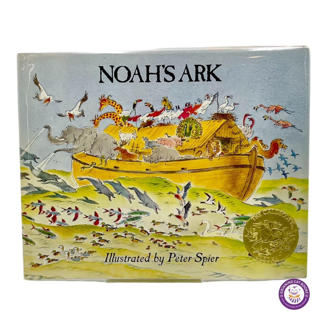 Noah's Ark (1978 Caldecott Medal winner, signed by Peter Spier) - Grinning Cat Books - CHILDREN'S LITERATURE - CALDECOTT