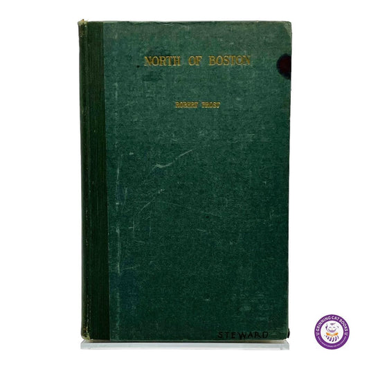 North of Boston (signed by Robert Frost) - Grinning Cat Books - Books - POETRY, SIGNED