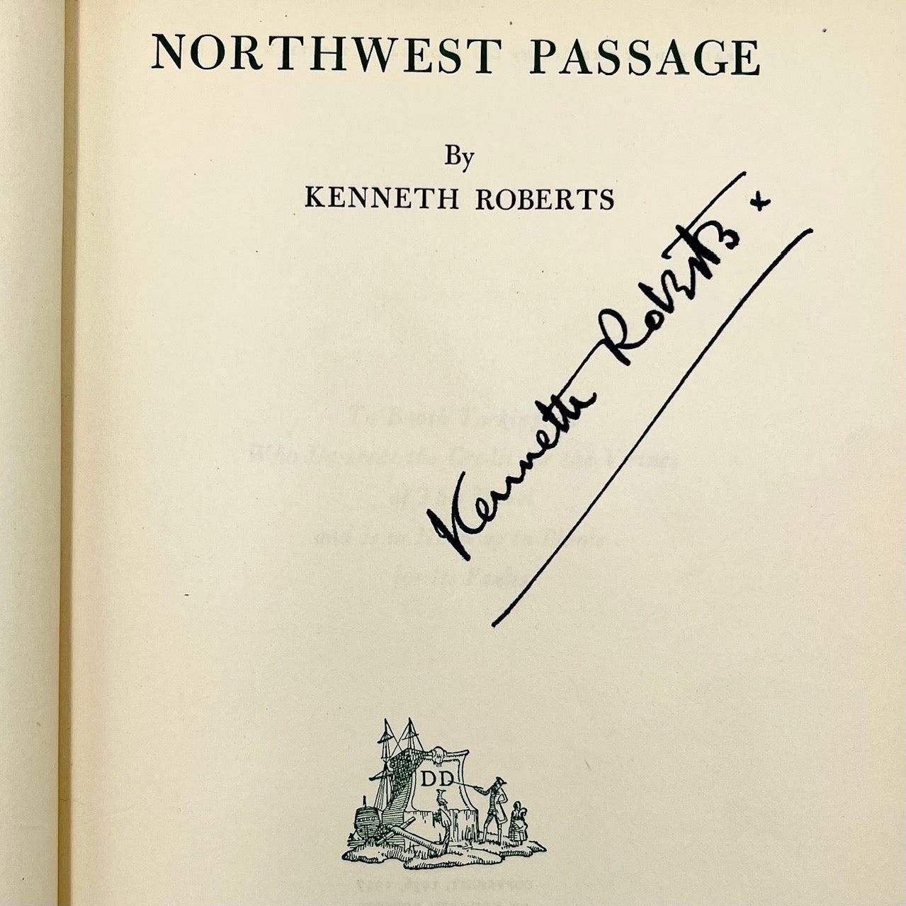 Northwest Passage (signed) - Grinning Cat Books - LITERATURE - AMERICAN LITERATURE