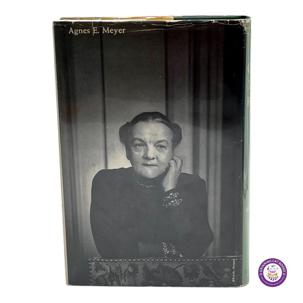 Out of These Roots (signed by Agnes Meyer and First Lady, Eleanor Roosevelt) - Grinning Cat Books - AUTOBIOGRAPHY - AMERICAN HISTORY, ELEANOR ROOSEVELT, HISTORY, PRESIDENTS