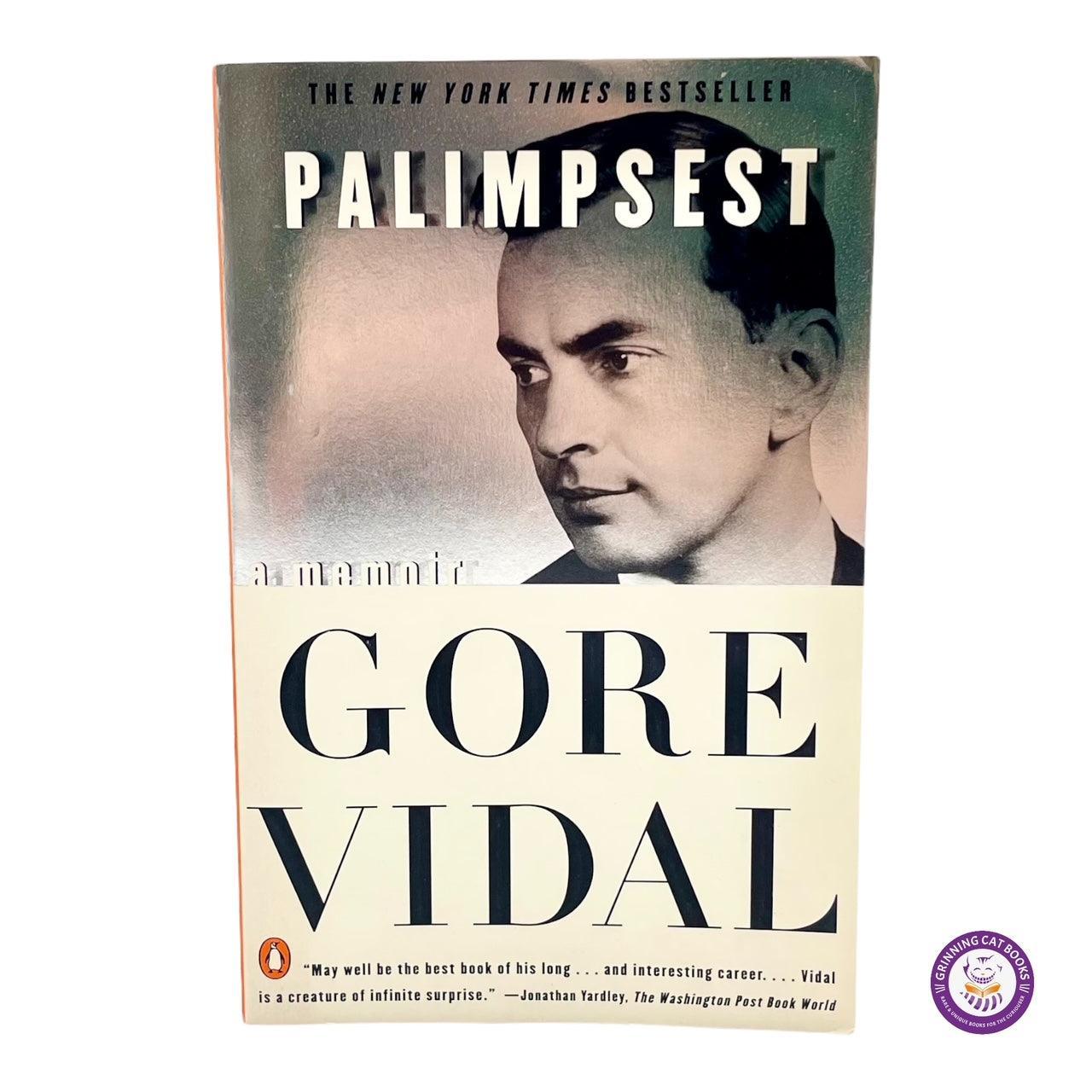 Palimpsest: A Memoir (signed by Gore Vidal) - Grinning Cat Books - AMERICAN LITERATURE - AUTOBIOGRAPHY, MEMOIR, SIGNED