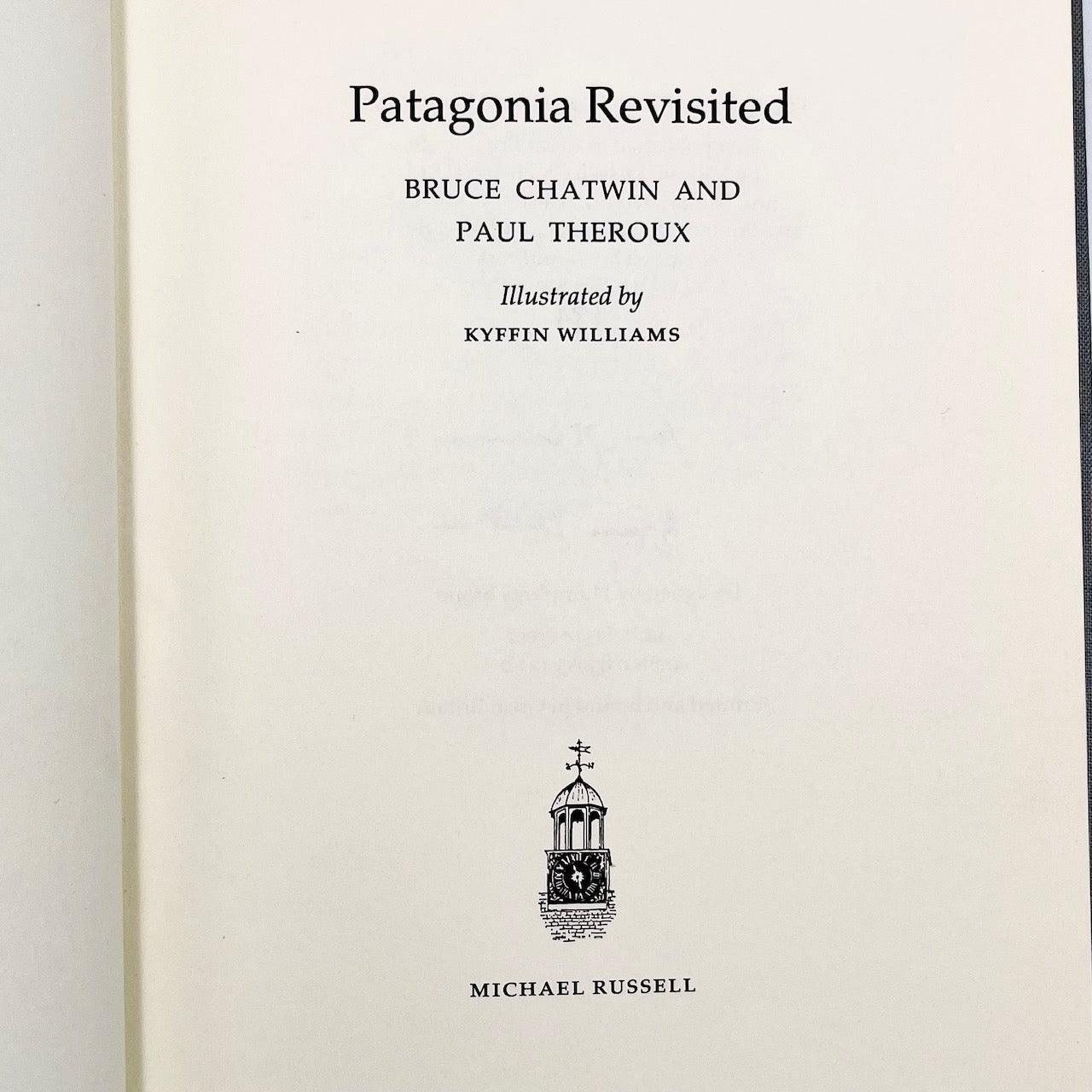Patagonia Revisited (signed; Illustrated by Kyffin Williams) - Grinning Cat Books - EXPLORATION - HISTORY, SIGNED, SOUTH AMERICA, TRAVEL